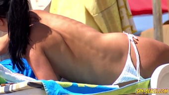 topless spy high definition candid voyeur beach bikini amateur close up