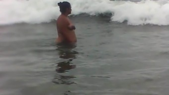 public beach wife brazil amateur