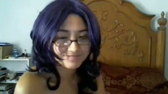topless posing glasses indian web cam solo cute
