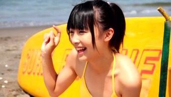 teen amateur softcore japanese outdoor teen (18+) beach solo bikini amateur asian