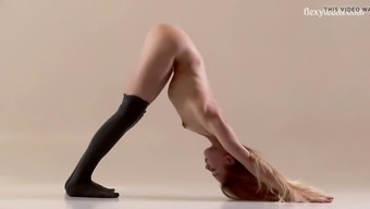 yoga teen amateur flexible hairy teen (18+) russian amateur