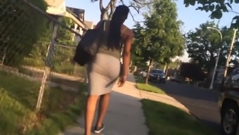 skirt high definition candid butt voyeur teen (18+) ebony