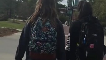 student hippy high definition dorm butt voyeur teen (18+) amateur coed college