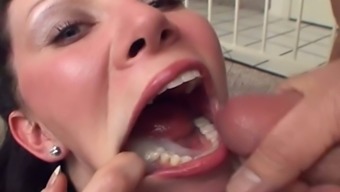 mouth cum in mouth cum face fucked face compilation cumshot facial