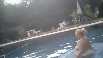 nude naked hidden cam hidden cam outdoor pool bbw wife