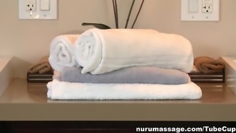 massage high definition amazing pornstar beautiful brunette creampie