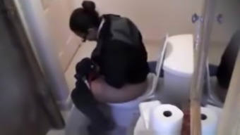 caught shower big ass toilet pussy bitch ass