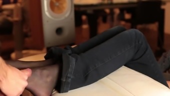 latex foot fetish nylon stockings wife