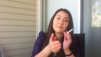 smoking high definition facebook teen (18+) bitch