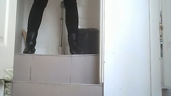 white hidden cam hidden heels cam boots voyeur pissing toilet amateur