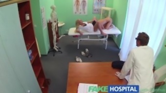 nurse naughty milf foot fetish hidden cam exam 3some threesome pussy fetish dirty brunette czech doctor