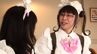 naughty fucking maid hardcore japanese lesbian uniform fetish asian