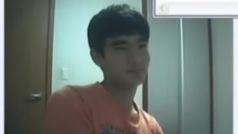 wanking twink korean jerking gay male web cam asian