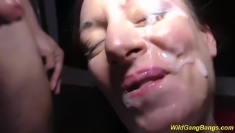 crazy german gangbang face fucked face teen (18+) teen anal anal close up cumshot extreme facial