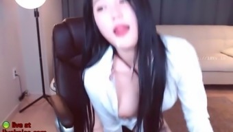 teen amateur korean masturbation strip teen (18+) web cam solo amateur asian
