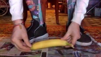 softcore mistress foot fetish cuckold banana femdom fetish spanish