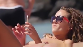 topless high definition hidden cam hidden cam voyeur beach bikini