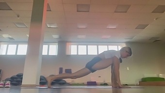 yoga foot fetish teacher public fetish blonde