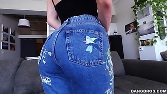 seduced jeans fucking hardcore face fucked changing room big natural tits assfucking blowjob brunette couple doggystyle