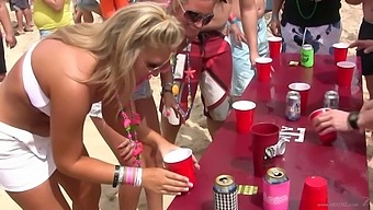 kinky fucking hardcore orgy outdoor party reality beach bikini amateur