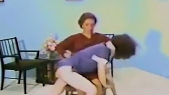 retro vintage fetish spanking classic