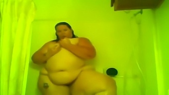 chubby amazing butt mature brown shower bbw beautiful wife brunette amateur