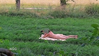 nude naked masturbation flashing caught outdoor public bath solo cute exhibitionists